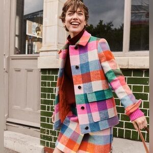 Boden Wool Check Coat SOLD OUT